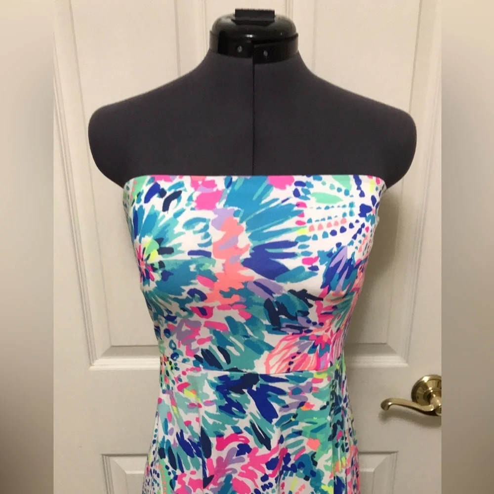 Lilly Pulitzer Loleta Dress Multi Dive In - Picture 5 of 15